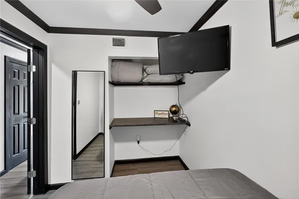 a living room with a couch