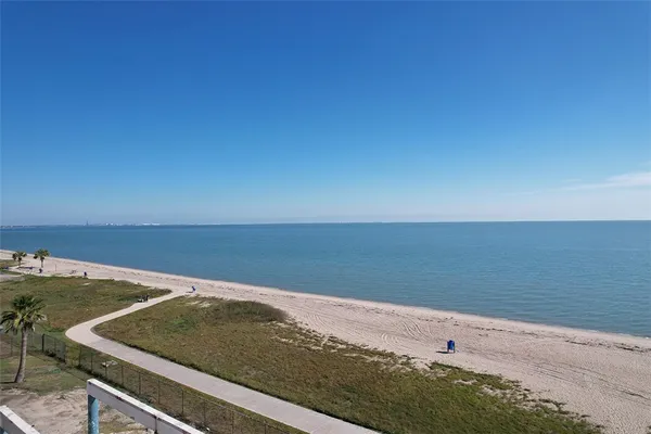 a view of outdoor space and ocean view