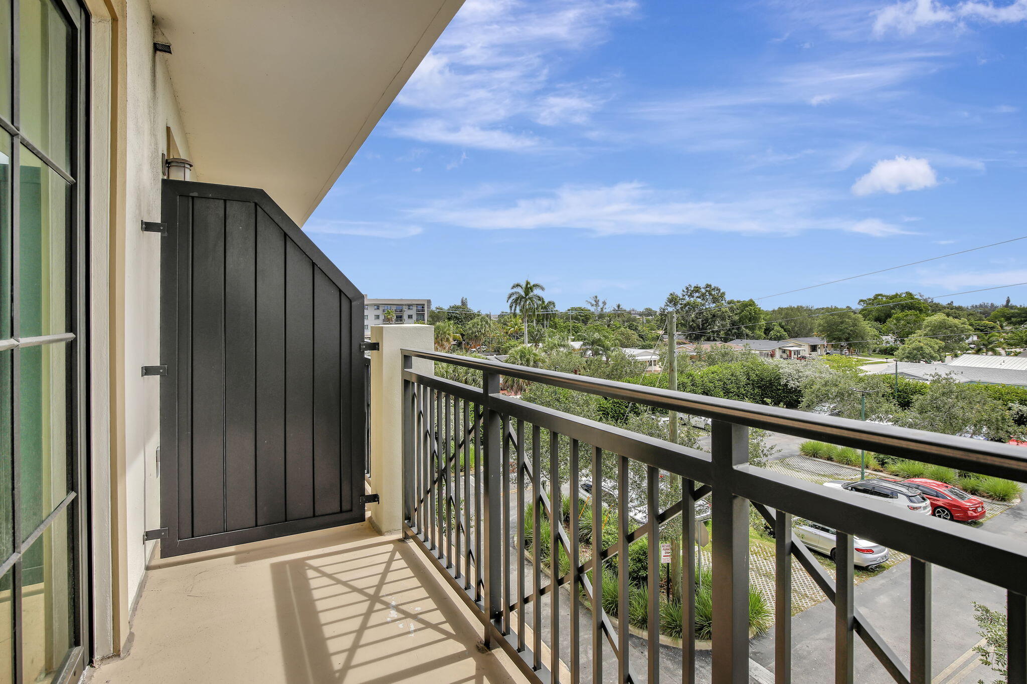 4100 Southwest 64th Avenue, Unit 315 Davie, FL 33314 - Photo 10 of 16 a view of a balcony with an outdoor space