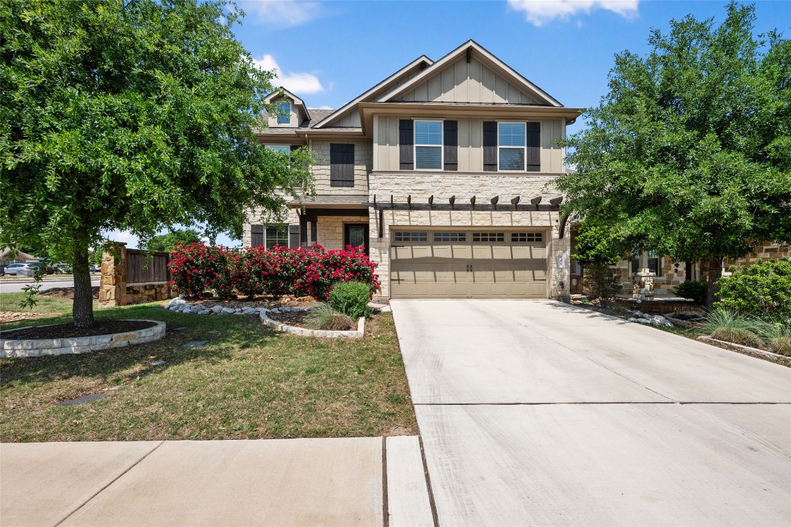 808 Bonnet Boulevard Georgetown, TX 78628 - Photo 1 of 40 a front view of a house with garden