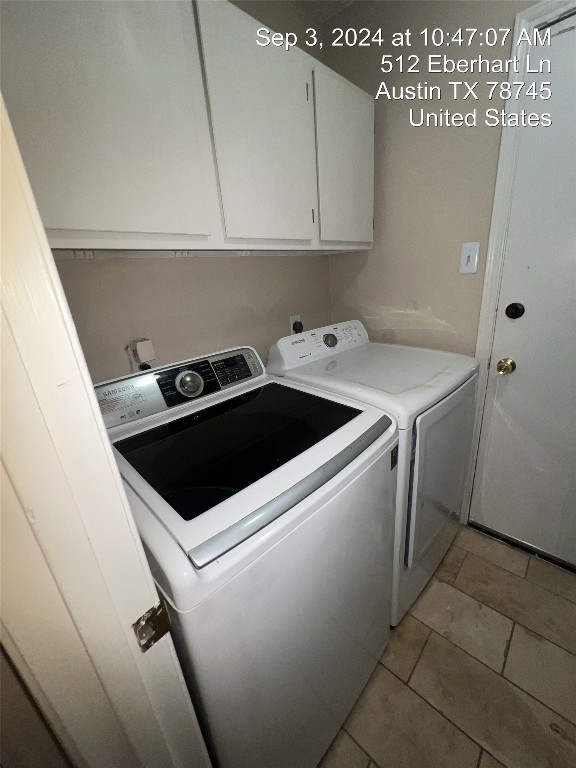512 Eberhart Lane, Unit 103 Austin, TX 78745 - Photo 6 of 18 a utility room with dryer and washer