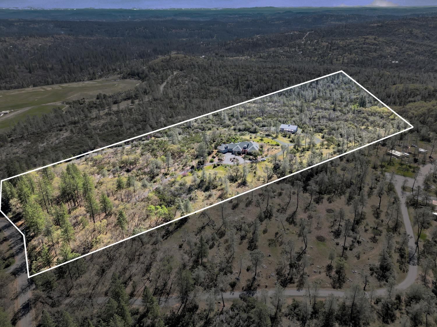 13197 American Ranch Court Grass Valley, CA 95949 - Photo 65 of 77 a view of a forest from a balcony