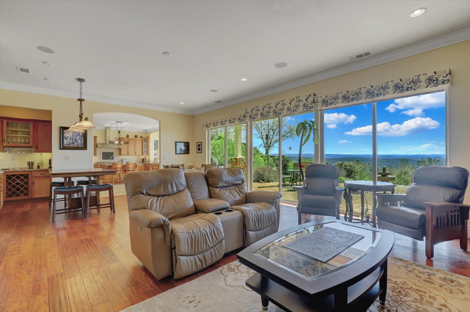 13197 American Ranch Court Grass Valley, CA 95949 - Photo 8 of 77 a living room with lots of furniture and a large window