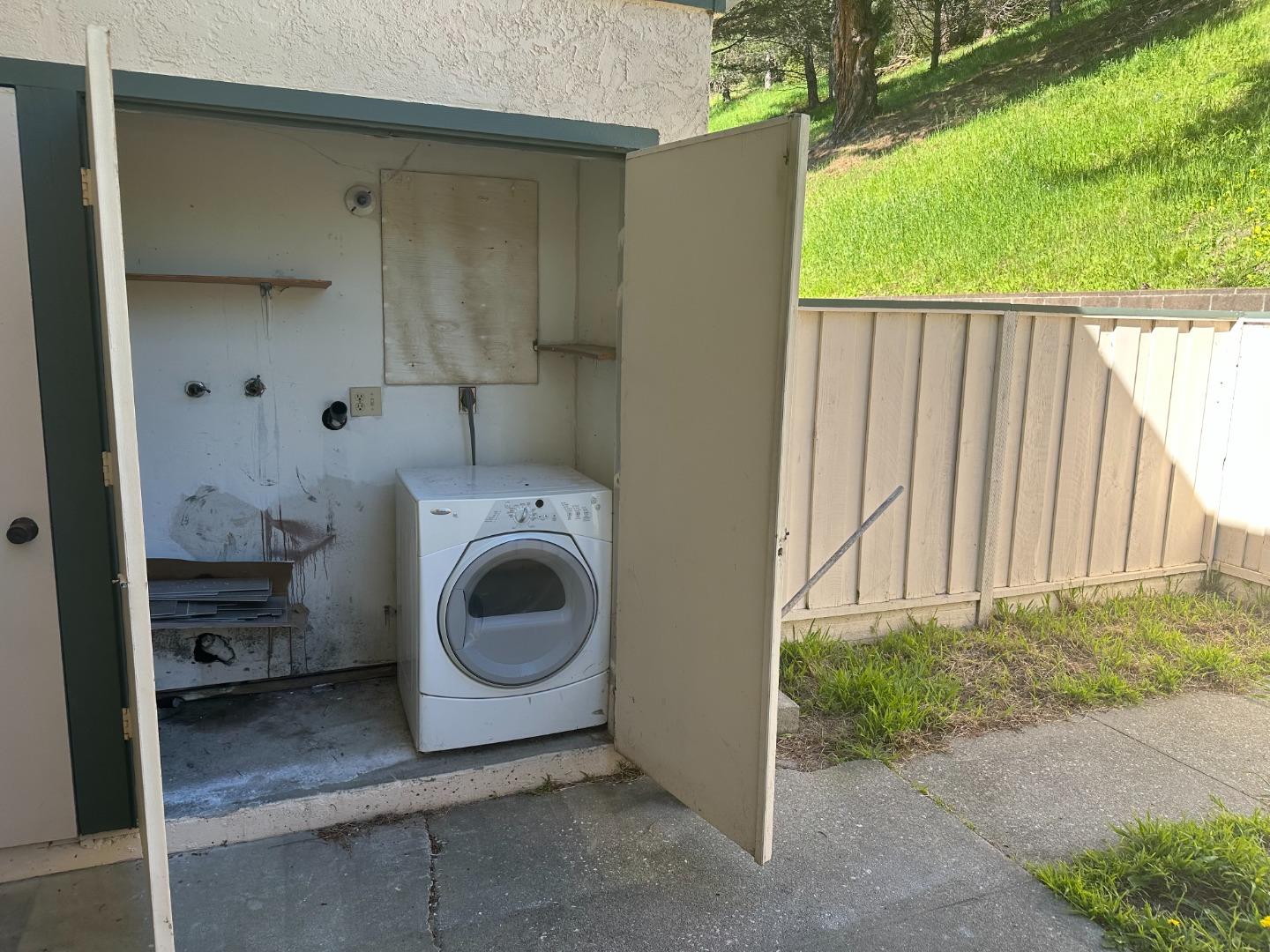 1242 Terra Nova Boulevard Pacifica, CA 94044 - Photo 16 of 26 a view of a storage & utility room with washer and dryer