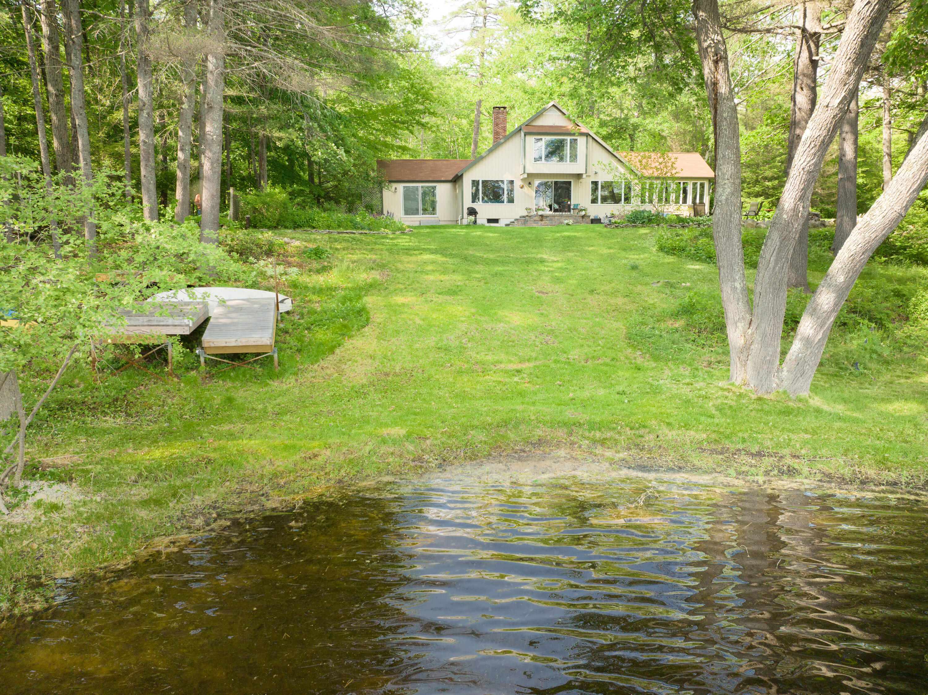 4 5 Kezar Ponds Road Waterford, ME 04088 - Photo 70 of 89 View from Pond