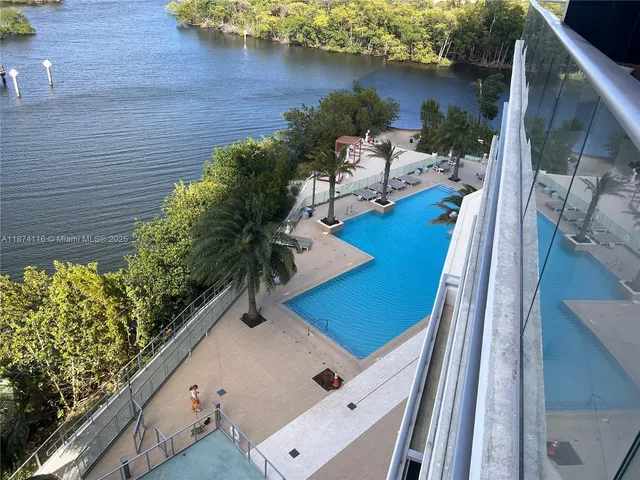 a view of hallway with a hallway