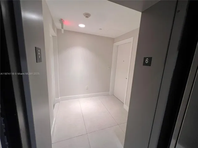 a view of empty room