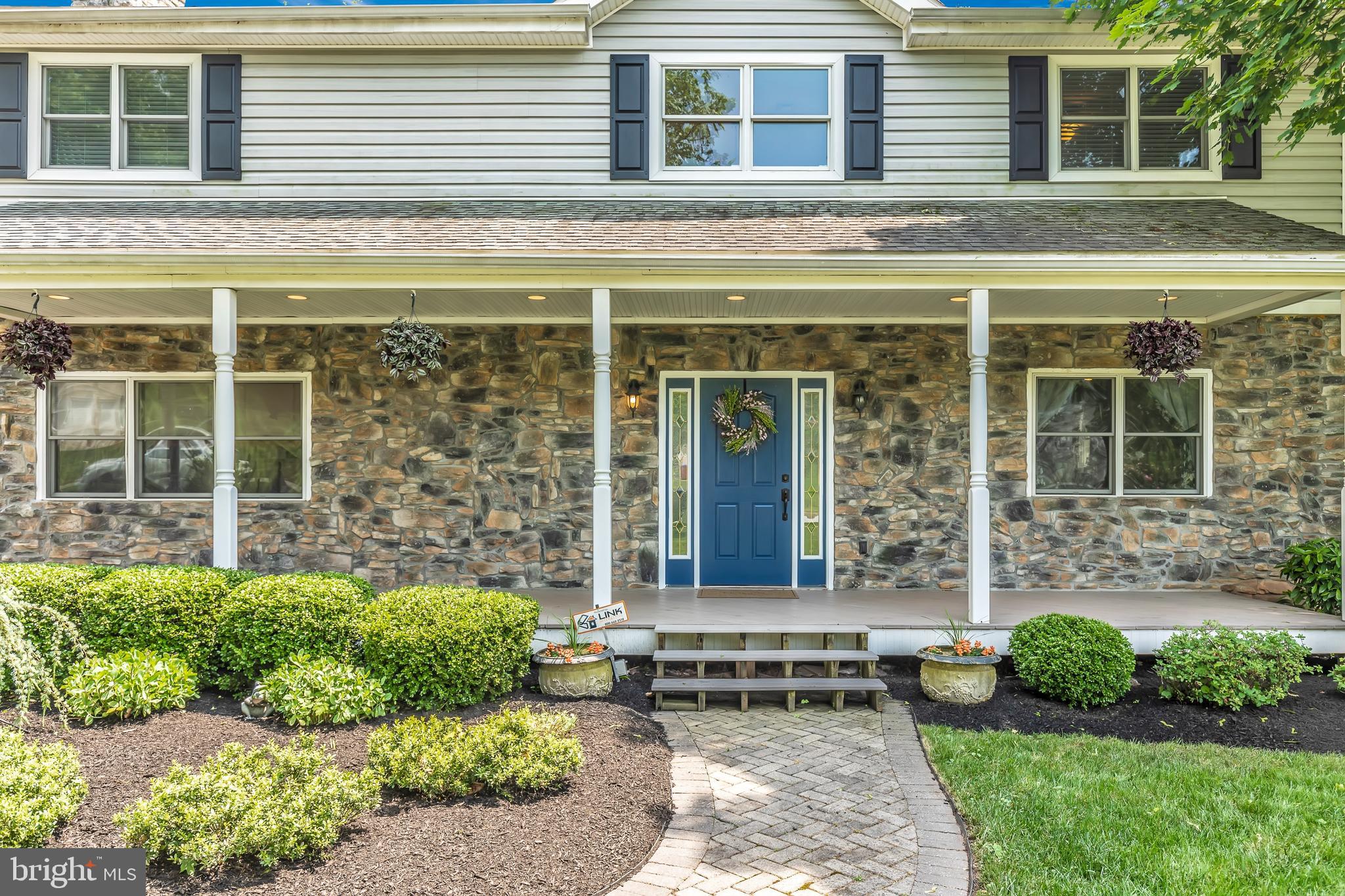 116 Pinetown Road Norristown, PA 19403 - Photo 3 of 57 Front exterior - large front porch