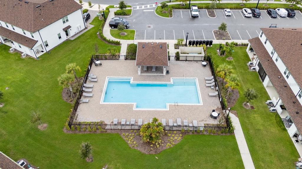 4450 Small Creek Road Kissimmee, FL 34744 - Photo 24 of 25 an aerial view of a house with a garden