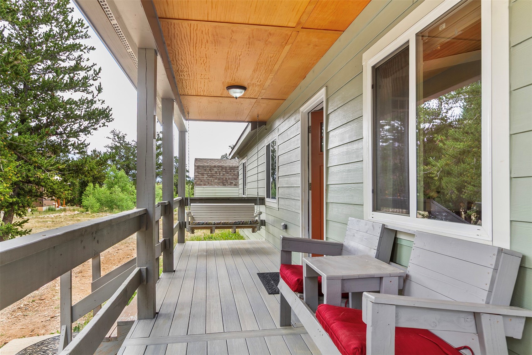 485 High Creek Road Fairplay, CO 80440 - Photo 25 of 32 View of wooden porch