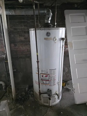 a view of water heater room