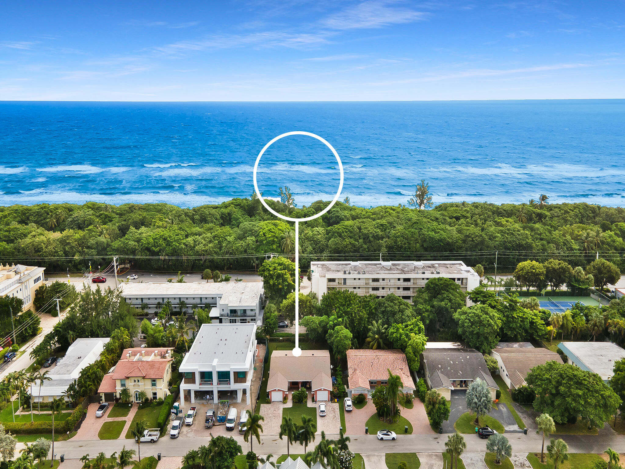 280 Northeast Wavecrest Way Boca Raton, FL 33432 - Photo 25 of 29 Aerial Ocean