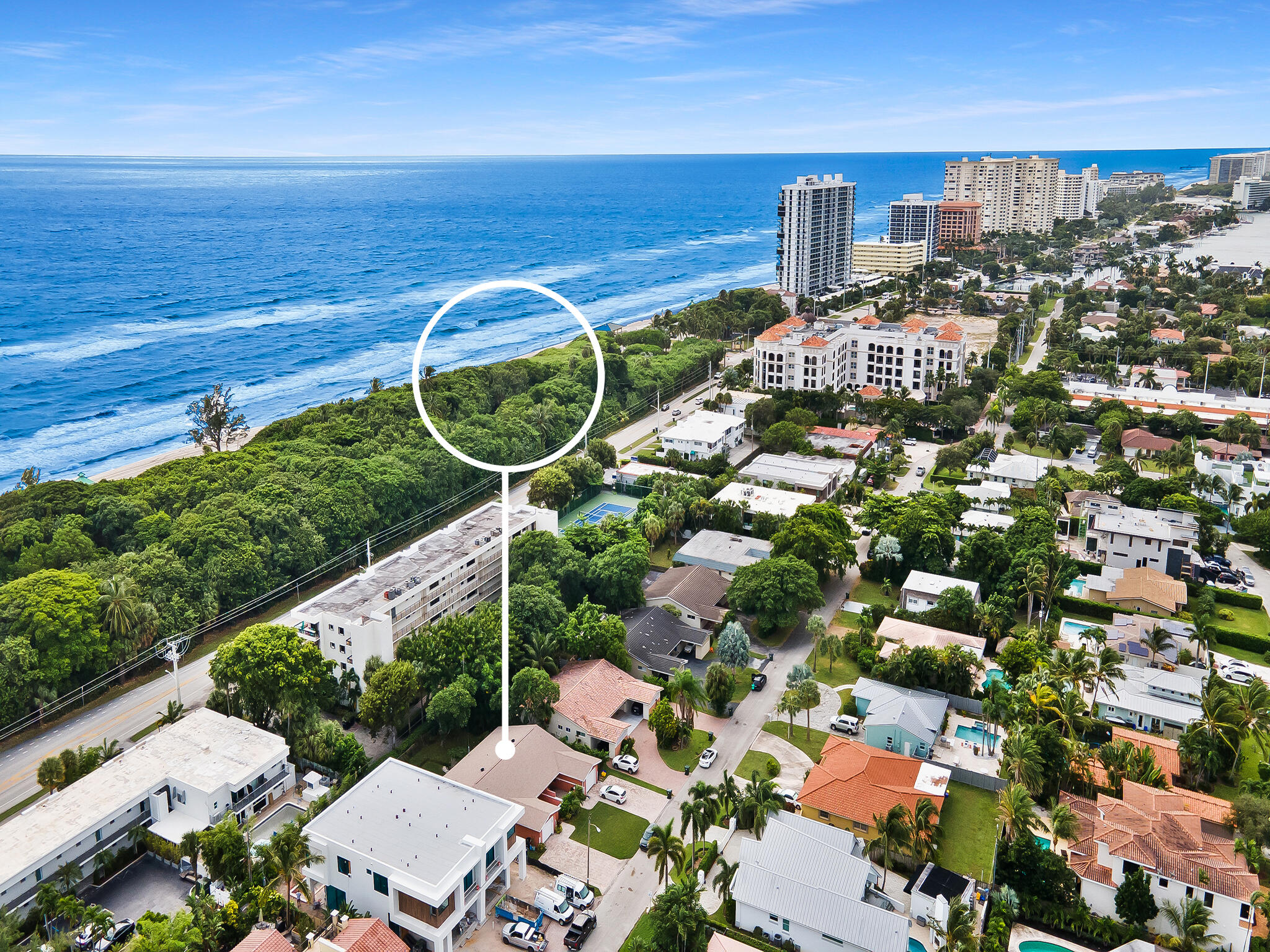 280 Northeast Wavecrest Way Boca Raton, FL 33432 - Photo 29 of 29 Aerial Ocean