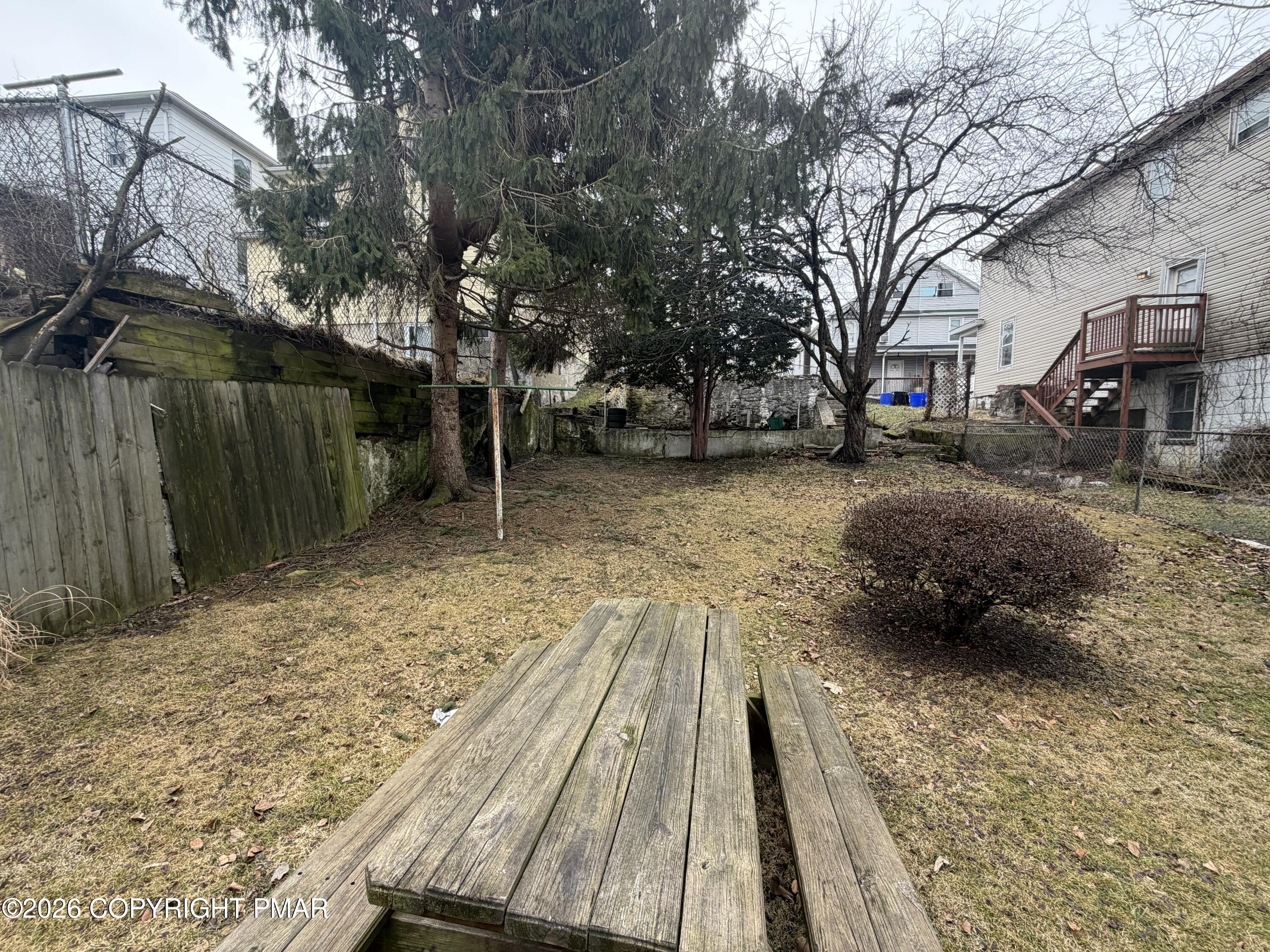 81 Carroll Street Pittston, PA 18640 - Photo 28 of 29 Backyard