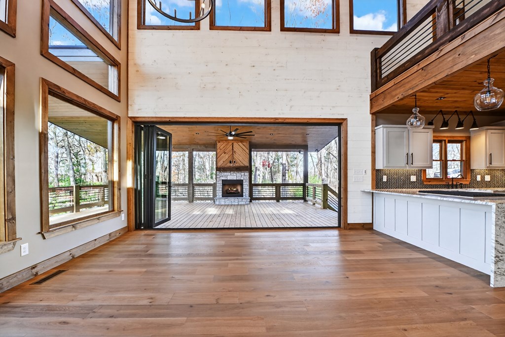 21 Mountain Trace Cherry Log, GA 30522 - Photo 9 of 49 a view of lobby with furniture and floor to ceiling window