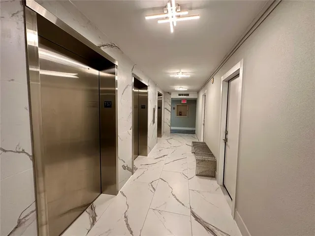 a view of swimming pool from balcony