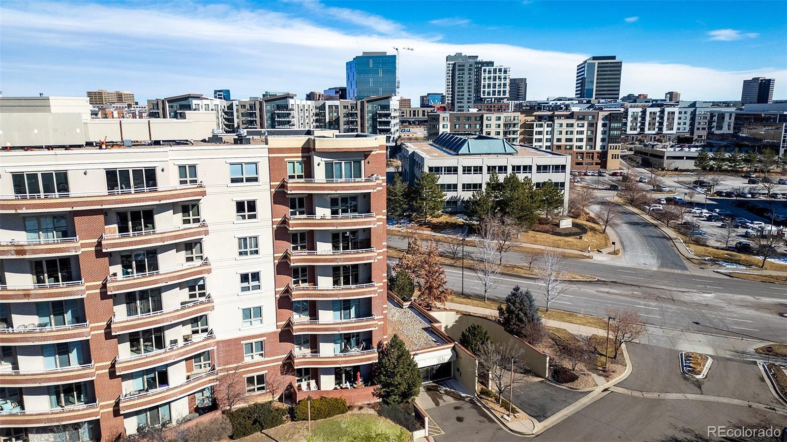 4875 South Monaco Street, Unit 103 Denver, CO 80237 - Photo 26 of 44 a view of a city that has tall buildings