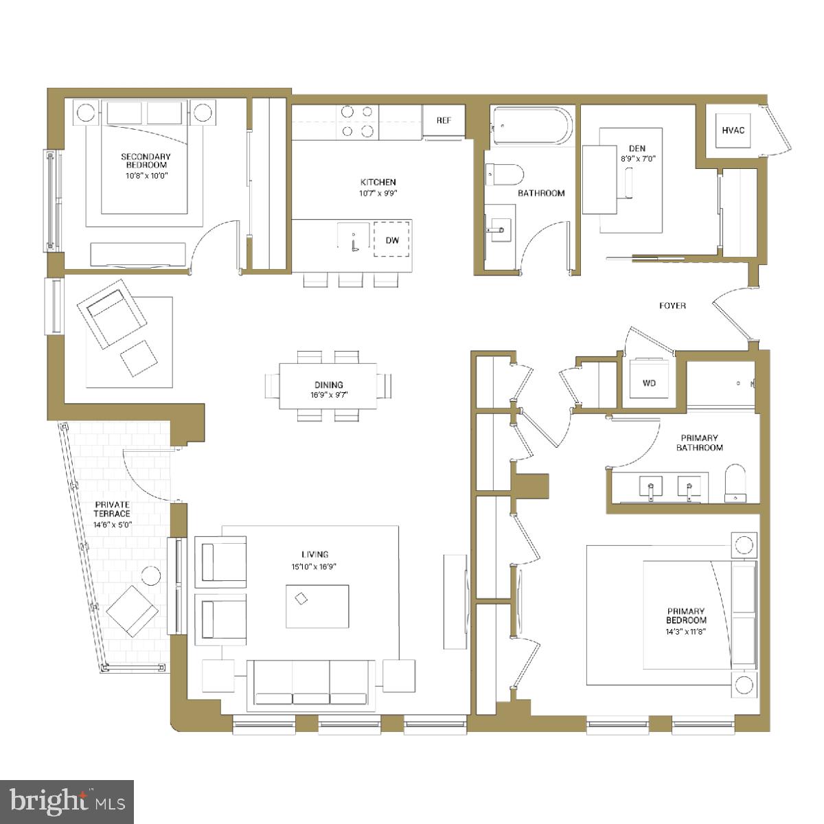 950 3rd Street Northwest, Unit PH1208 Washington, DC 20001 - Photo 2 of 29