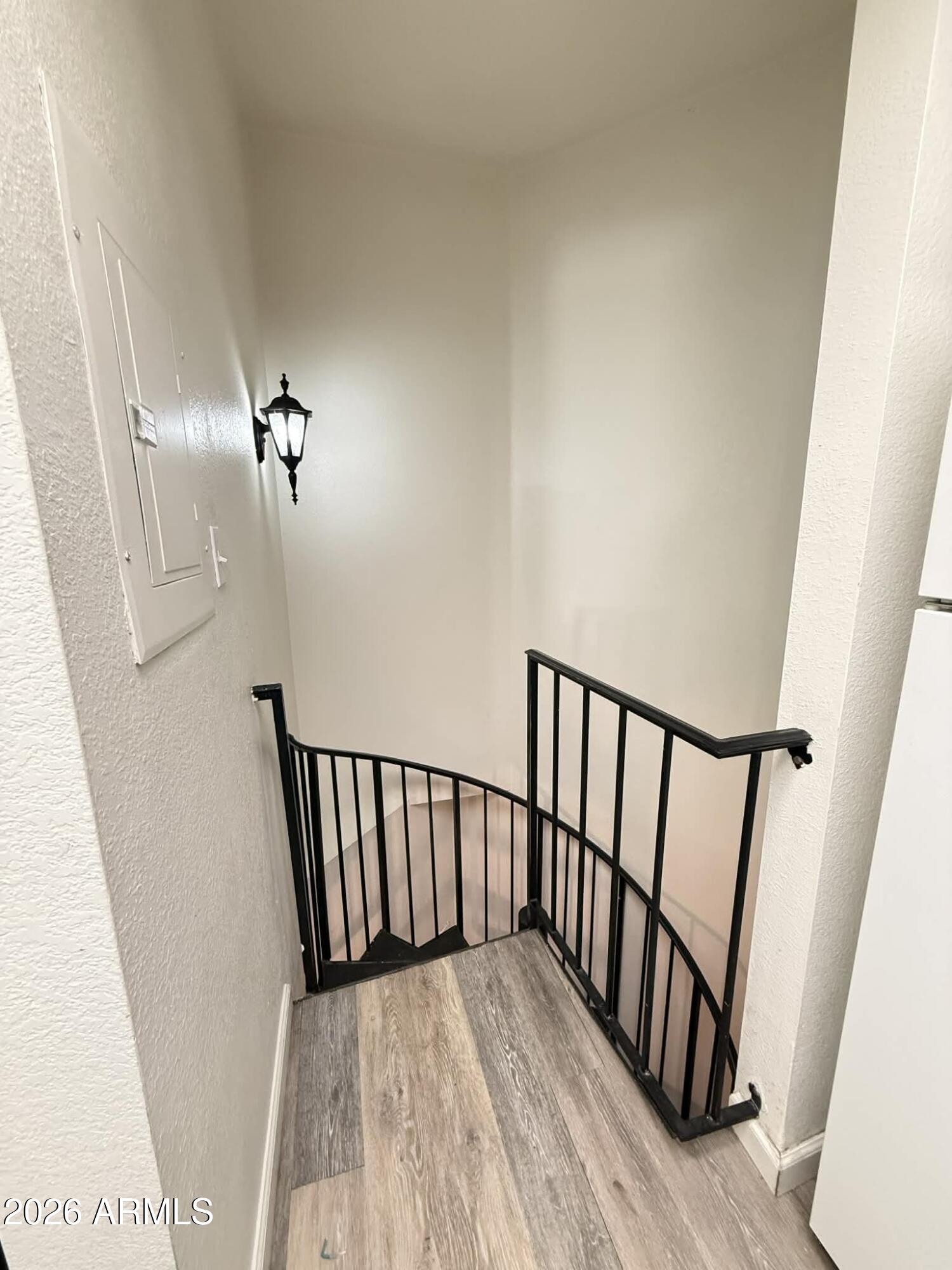 100 East Fillmore Street, Unit 208 Phoenix, AZ 85004 - Photo 17 of 22 stairs to garage