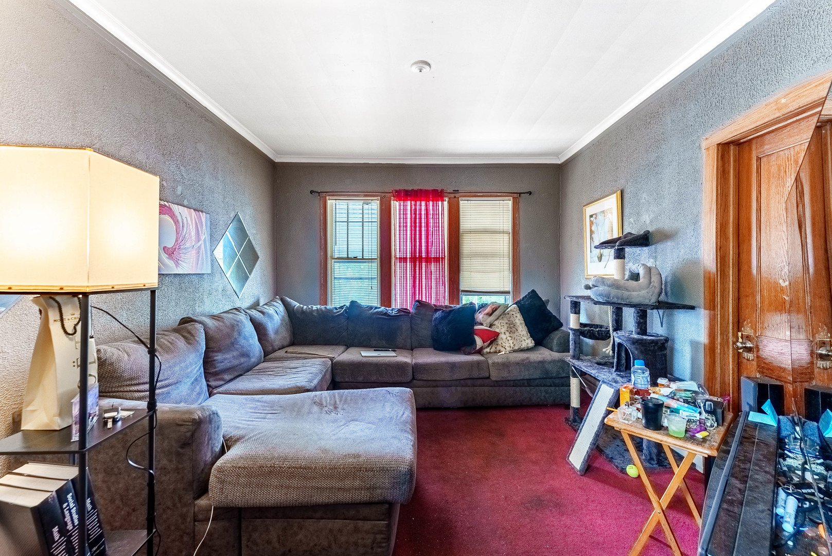 7149 South Wood Street Chicago, IL 60636 - Photo 16 of 26 a living room with furniture and a window
