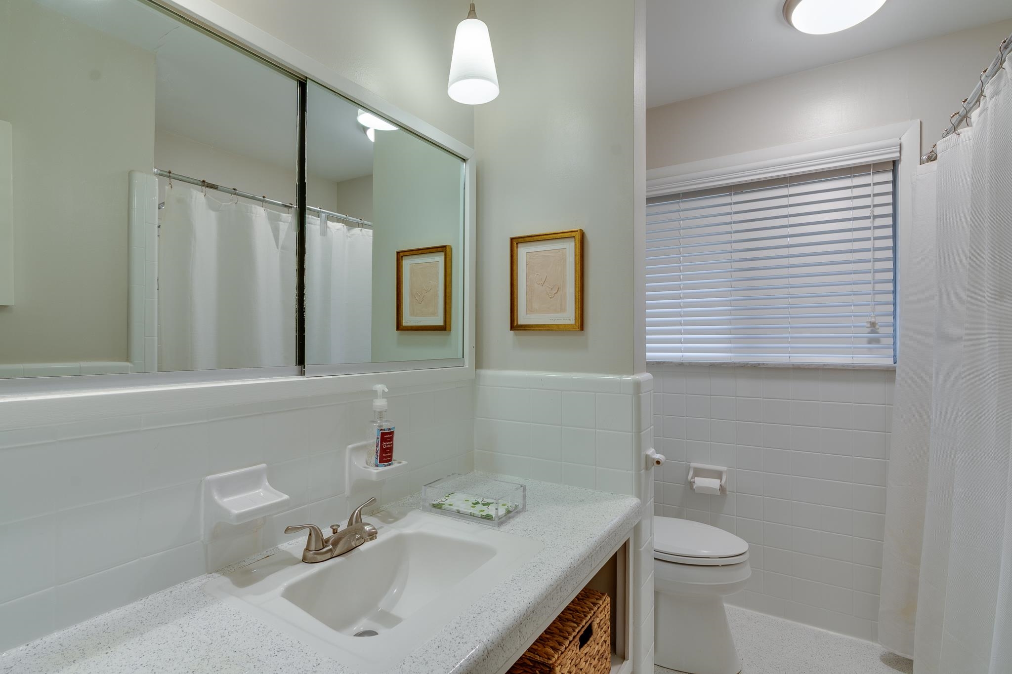 4563 Aldersgate Road Memphis, TN 38117 - Photo 15 of 22 a bathroom with a sink toilet and a mirror