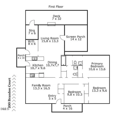 $475,000 | 200 Brandon Court, Raleigh, NC 27609