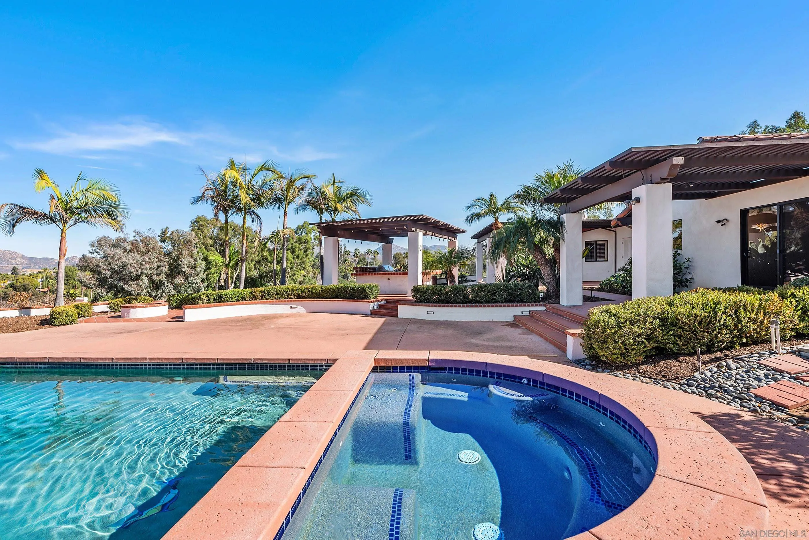 15641 Boulder Mountain Road Poway, CA 92064 - Photo 49 of 75 a view of outdoor space yard and swimming pool