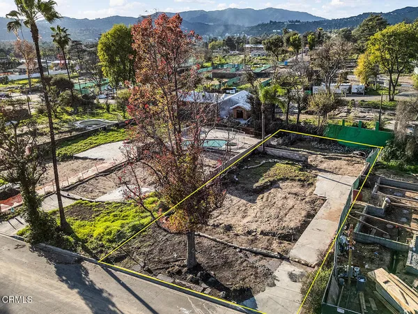 a view of a lake with a mountain