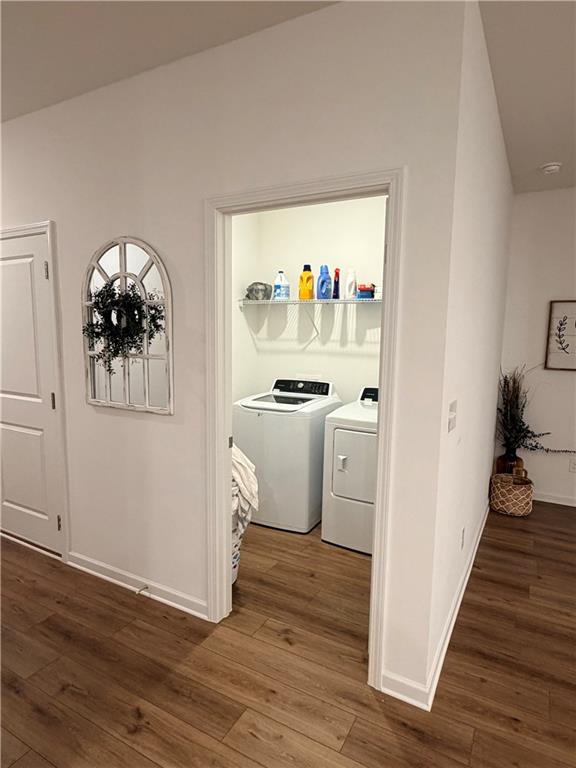 117 Red Maple Way Adairsville, GA 30103 - Photo 23 of 44 a view of kitchen and wooden floor