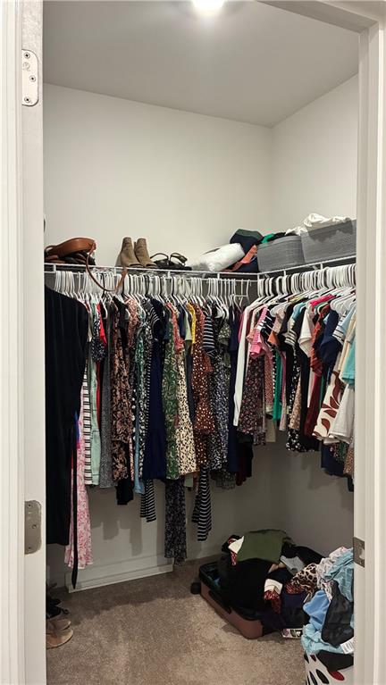 117 Red Maple Way Adairsville, GA 30103 - Photo 32 of 44 a view of walk in closet with clothes and shoes