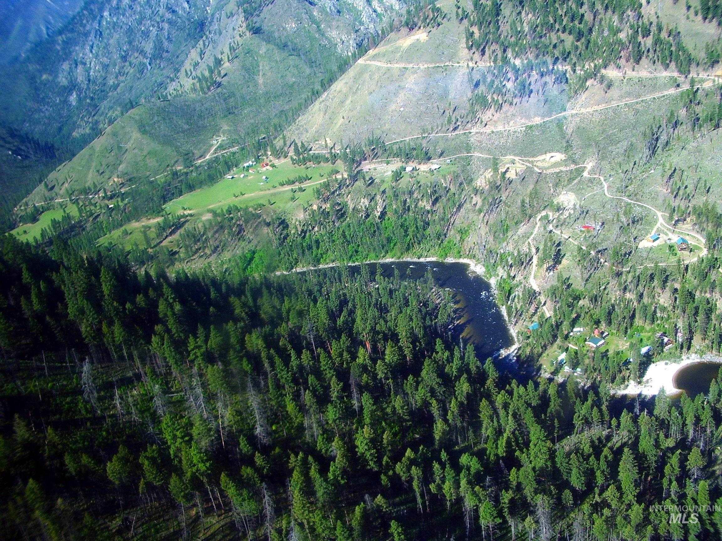119 Dustin Road McCall, ID 83638 - Photo 13 of 23 Aerial overview of property's location featuring a forest