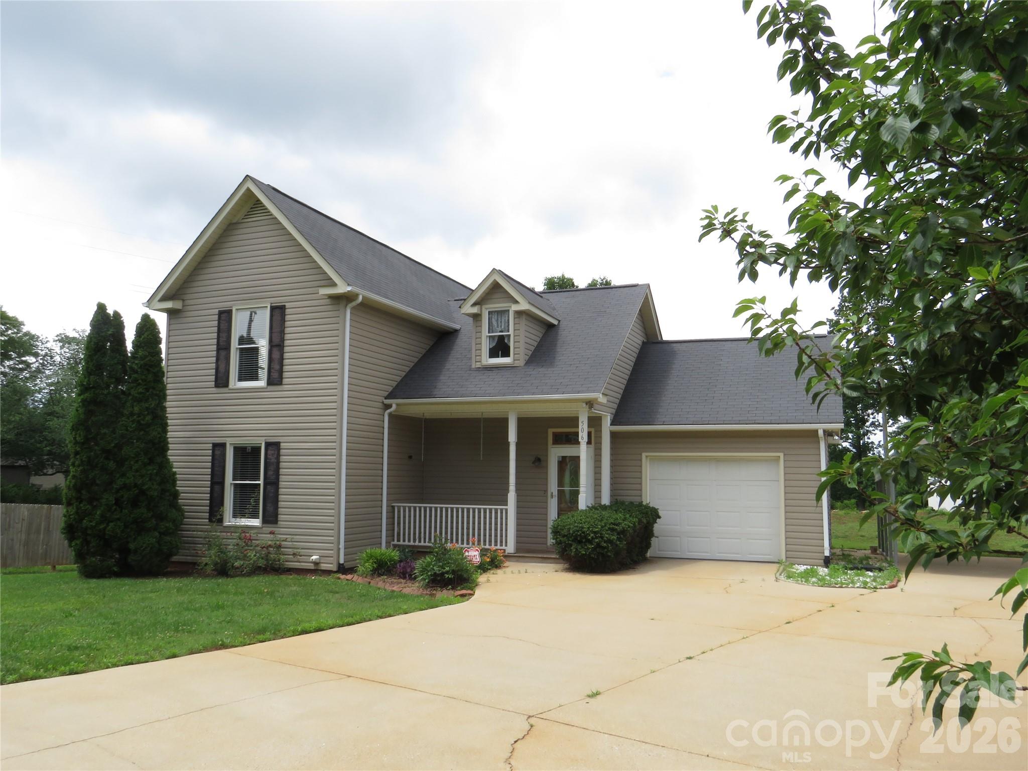 506 Pleasant Street Spindale, NC 28160 - Photo 40 of 42 front view of house with a yard