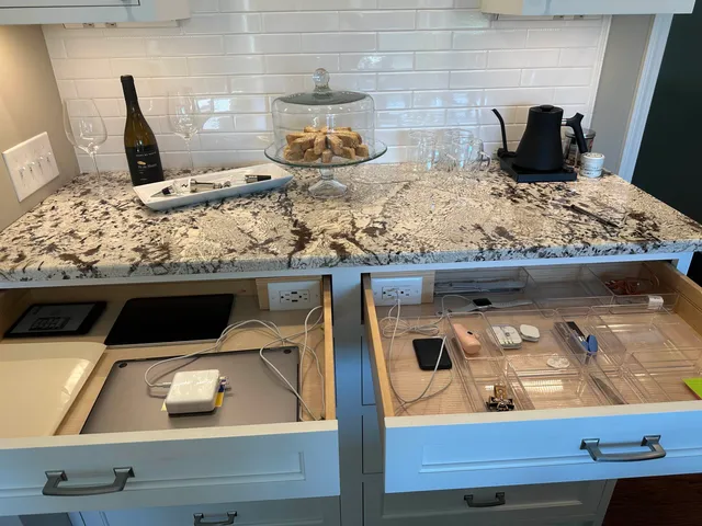 a view of a park with plants and trees