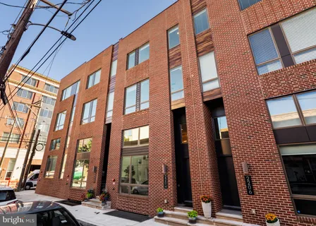 a view of a building with a window