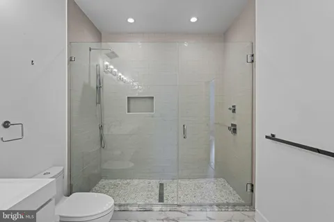 a view of city from a balcony