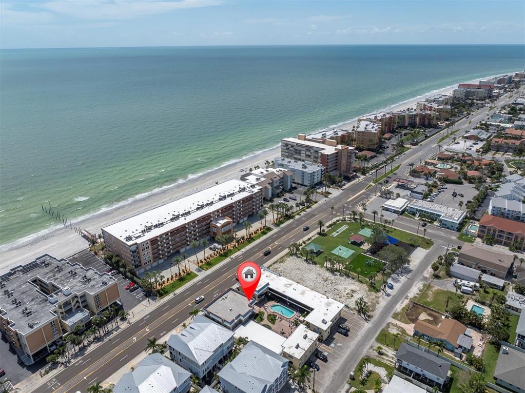 16333 Gulf Boulevard, Unit 217 St. Petersburg, FL 33708 - Photo 25 of 30 an aerial view of a city