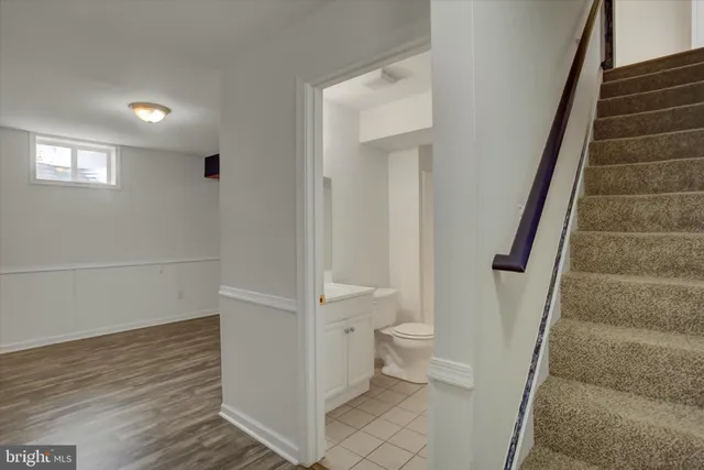 a view of a trees with outside space