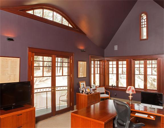 5 Willow Road Weston, MA 02493 - Photo 15 of 20 a living room with furniture and a flat screen tv