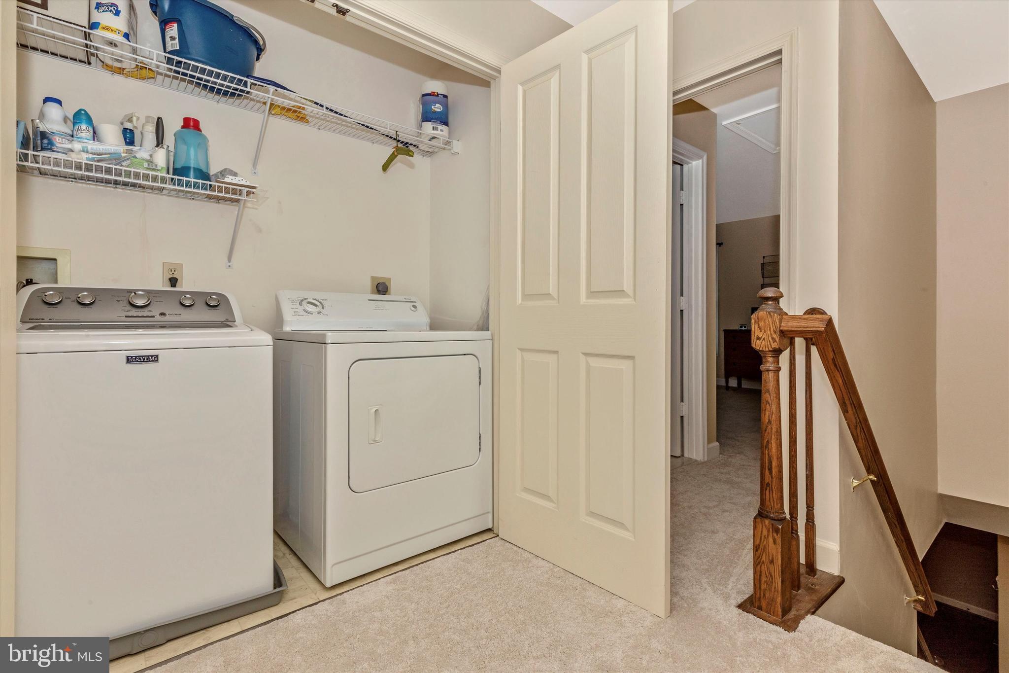 2423 Bear Den Road Frederick, MD 21701 - Photo 22 of 31 Convenient laundry closet on upper level.