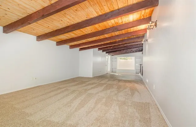 a view of empty room