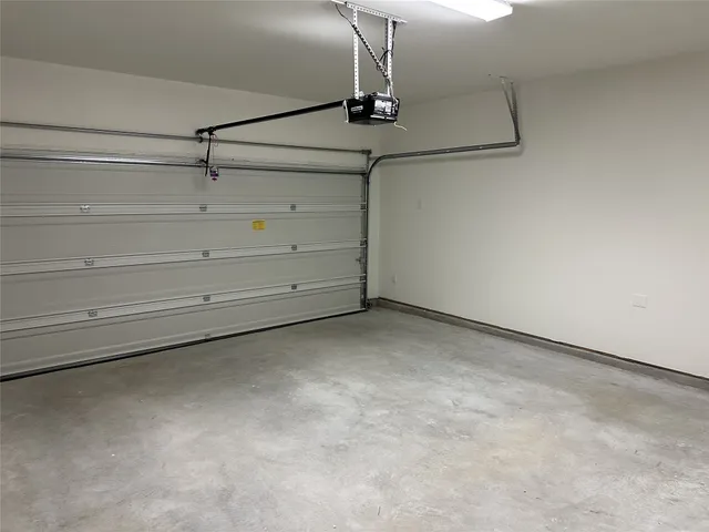 a view of a room with an empty space