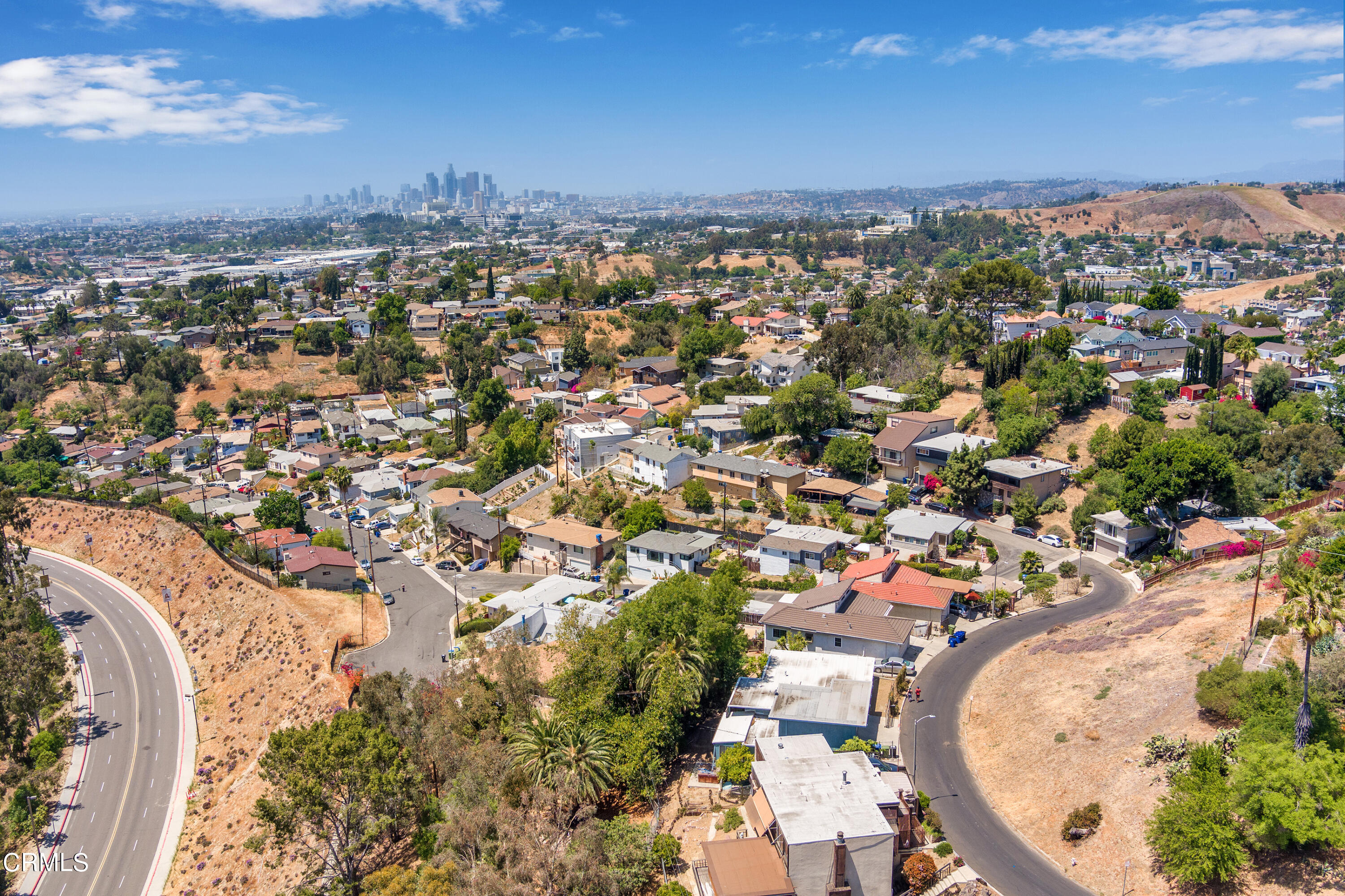 2037 Barnett Road Los Angeles, CA 90032 - Photo 20 of 21 020_City Aerial View