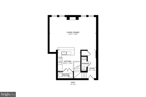 a picture of a floor plan