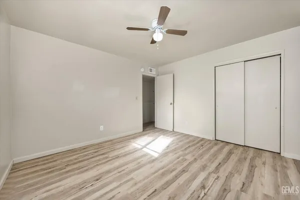 wooden floor in an empty room