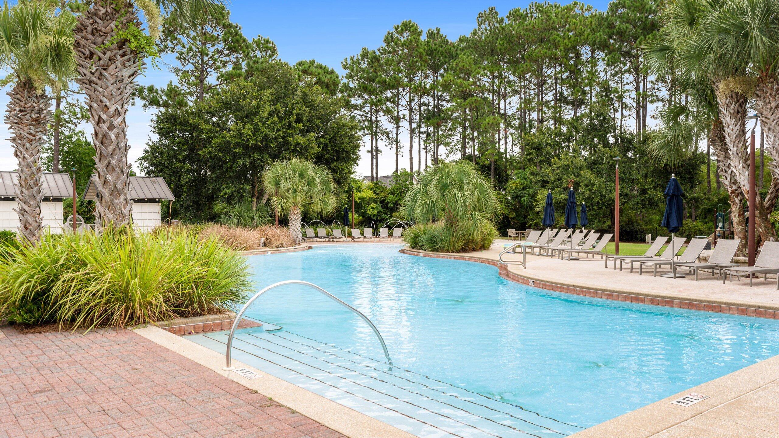 1545 Pathways Dr Inlet Beach Inlet Beach, FL 32461 - Photo 29 of 31 a view of a swimming pool with a patio