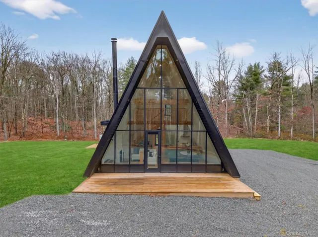 a view of outdoor space and deck