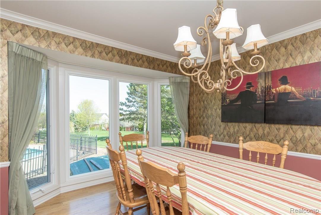 1158 Sandy Ridge Drive Rochester, MI 48306 - Photo 11 of 33 Formal Dining with Hardwood