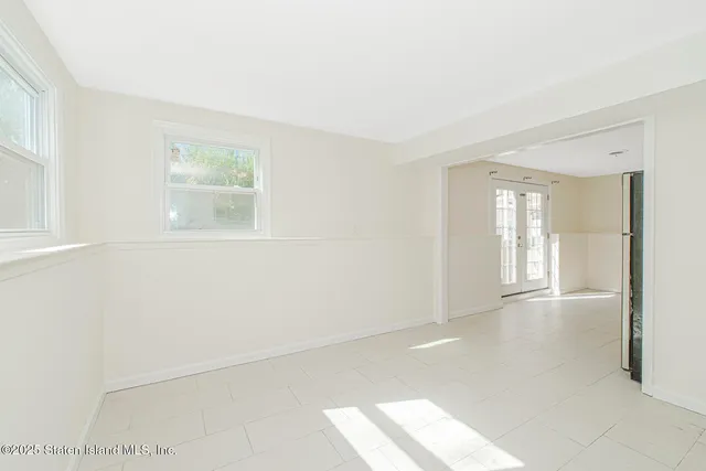 a view of empty room