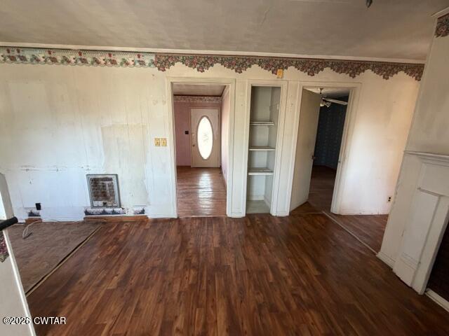 13835 Old Jackson Road Whiteville, TN 38075 - Photo 14 of 27 a view of a bedroom with wooden floor and front door