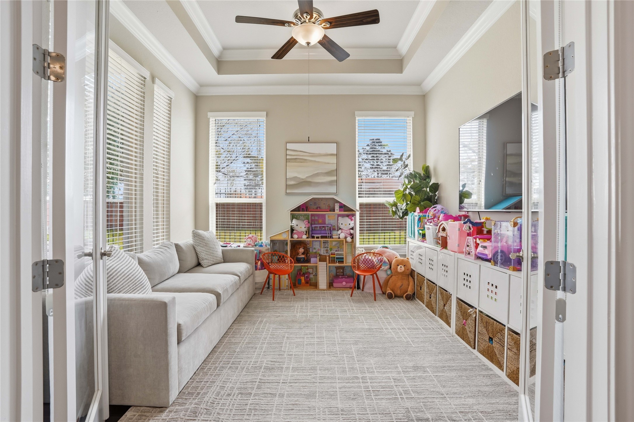 18606 Copano Lane Spring, TX 77379 - Photo 6 of 30 a living room with furniture and a large window